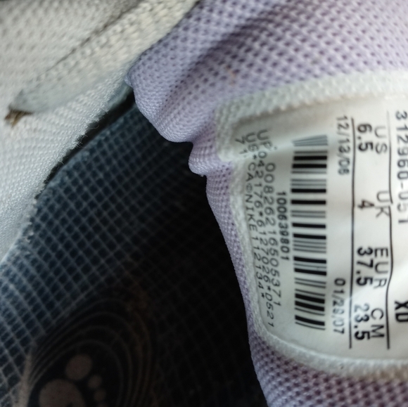 Nike Women’s Shoes Air Max Assail Size 6.5 312960-051 Trail Running. Outside hee - Picture 11 of 12